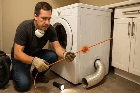 How to Clean a Dryer Vent: Prevent Fires and Save Energy