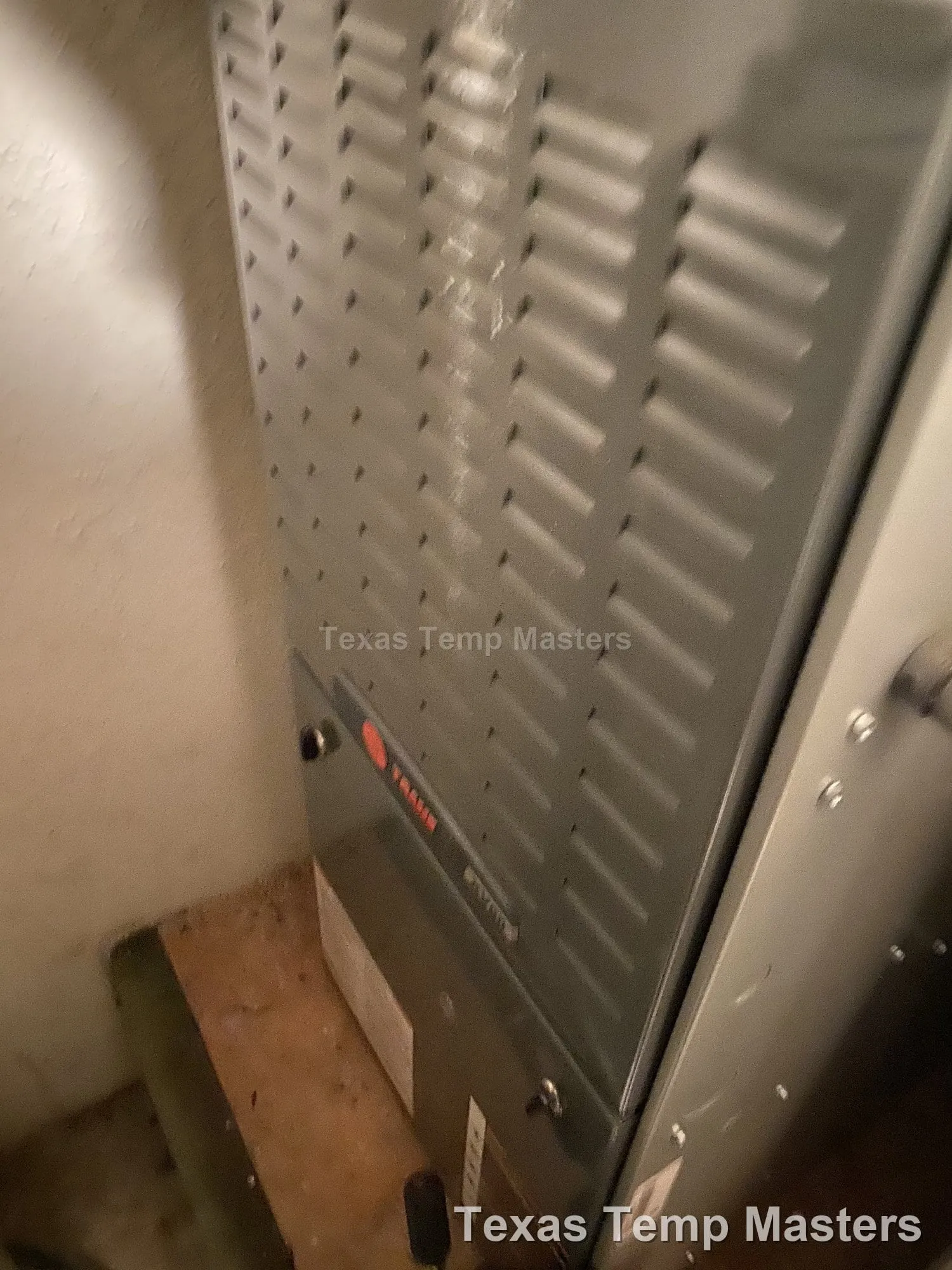 Trane Gas Furnace - Closet Installation — Texas Temp Masters